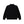 BARBED WIRE LOGO KOBE TERRY HALF ZIP SWEAT BLACK