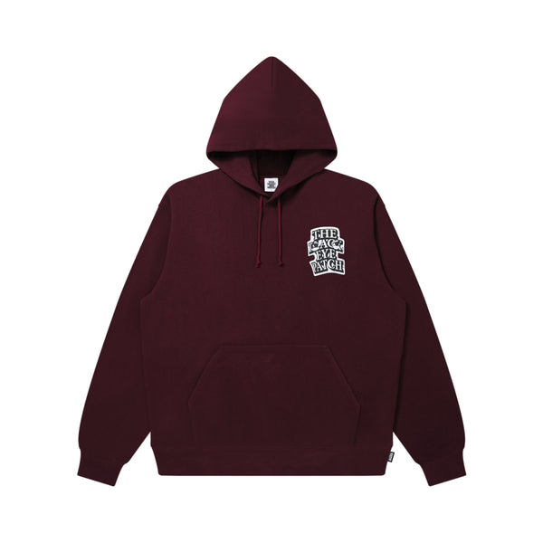 OG SKI MASK HOODIE BURGUNDY
