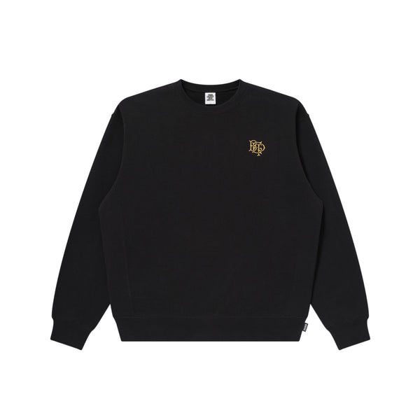 ROYAL EMBLEM HEAVYWEIGHT CREW SWEAT BLACK