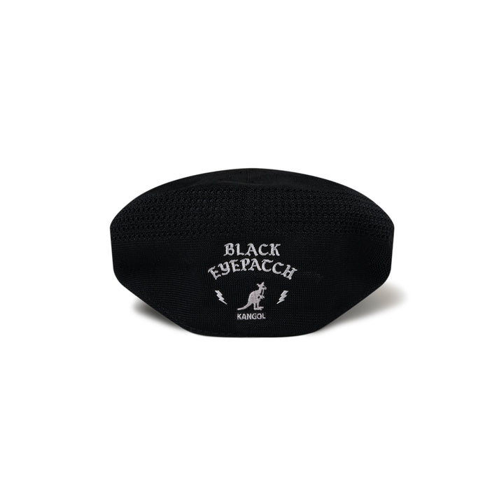 HEATED WORDS KANGOL FLAT CAP BLACK