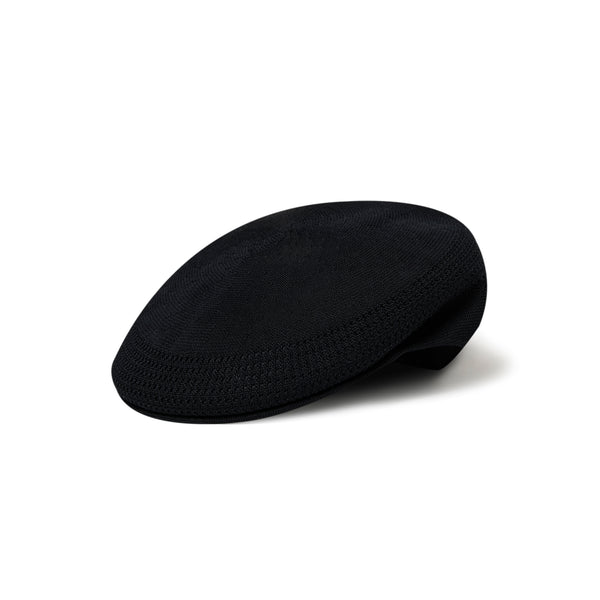 HEATED WORDS KANGOL FLAT CAP BLACK