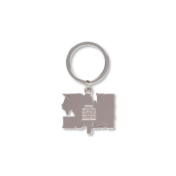 FWM YOKO LOGO KEYCHAIN SILVER