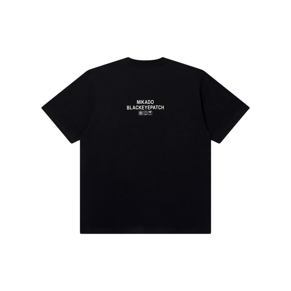 MIKADO FAME FLAME PHOTO TEE BLACK