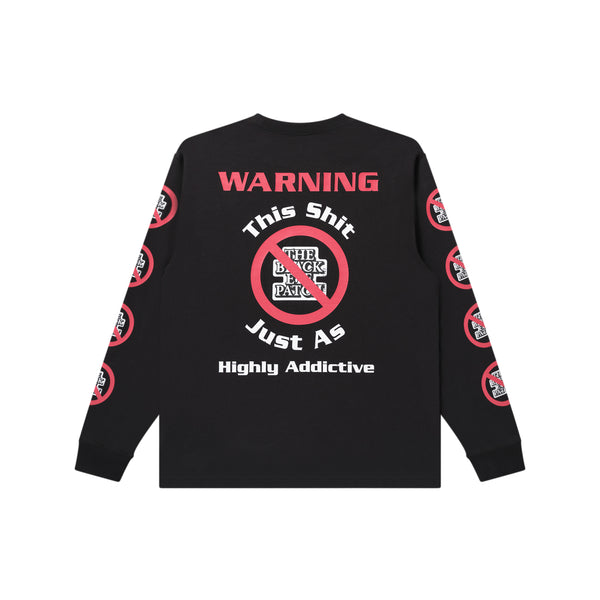 HIGHLY ADDICTIVE OG HEAVYWEIGHT L/S TEE BLACK