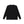 RIB EMBROIDERED THERMAL L/S TEE BLACK