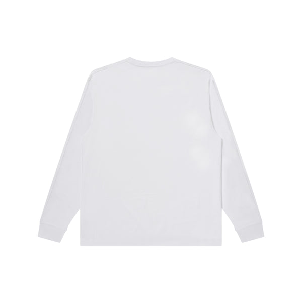 KANJI TAPED HEAVYWEIGHT L/S TEE WHITE