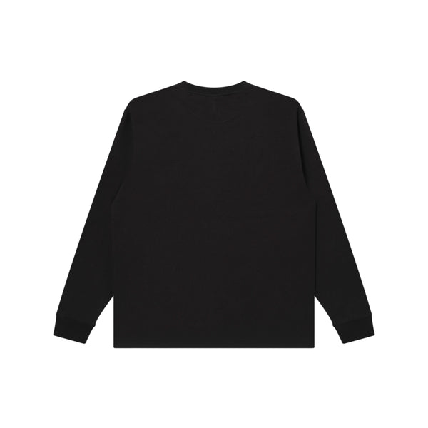 SMALL OG LABEL HEAVYWEIGHT L/S TEE BLACK