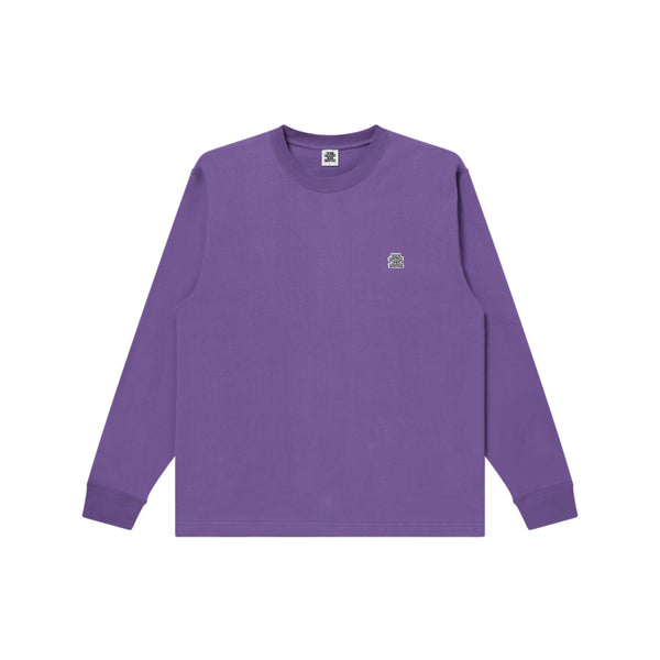 SMALL OG LABEL HEAVYWEIGHT L/S TEE PURPLE