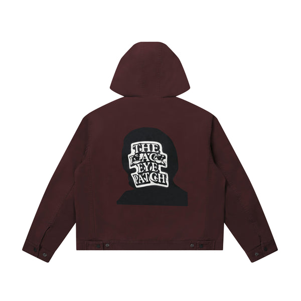 OG SKI MASK FIREMAN JACKET BURGUNDY