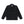 DOLLAR SIGN PATTERNED DENIM JACKET BLACK