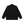 LEATHER PATCHED DUCK JACKET BLACK