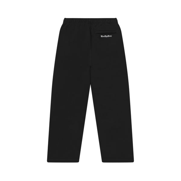 BIG B PATCH BAGGY SWEAT PANTS BLACK