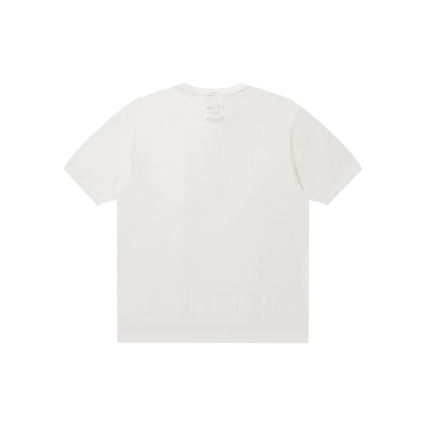 OE COLLEGE HENLEY TEE OFF WHITE