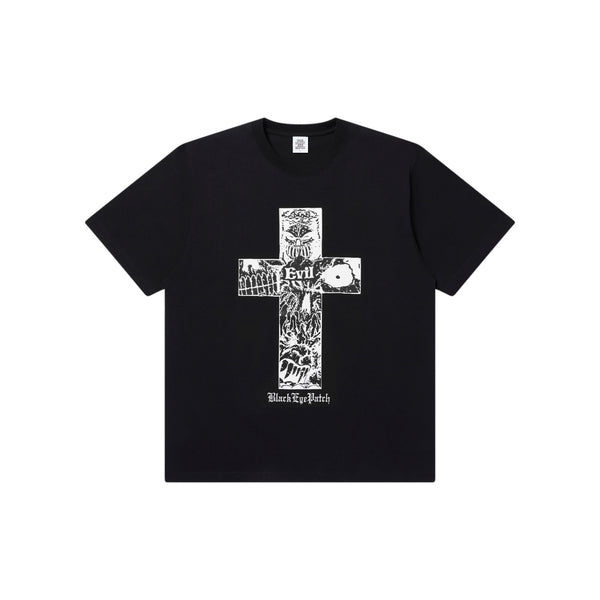 EVIL CROSS TEE BLACK