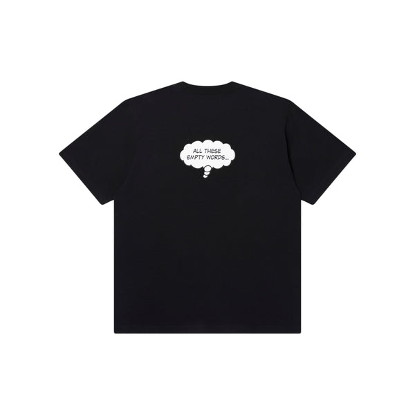 SPEECH BUBBLES TEE BLACK