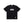 GLITTERED LETTERS TEE BLACK