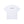 GLITTERED LETTERS TEE WHITE