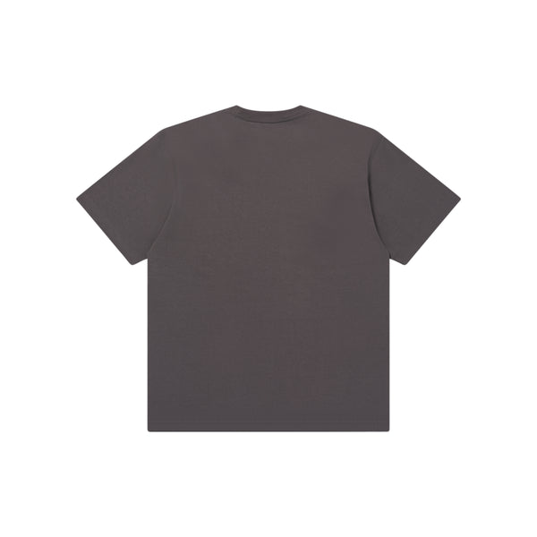 HUSTLE OUT MEMBER TEE CHARCOAL