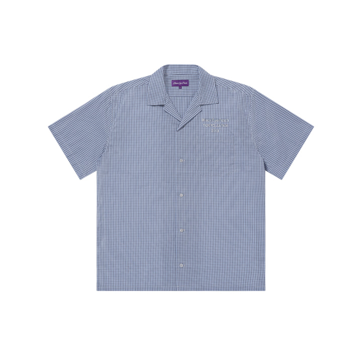 BRAND ORIGIN CHECKED S/S SHIRT BLUE