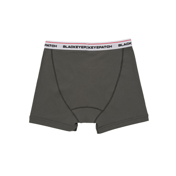 BASIC BOXERS OLIVE/BEIGE