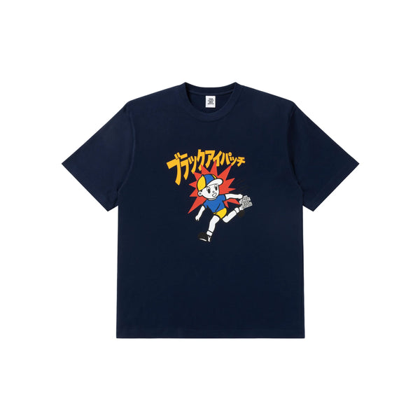 CHILDREN AT PLAY TEE NAVY