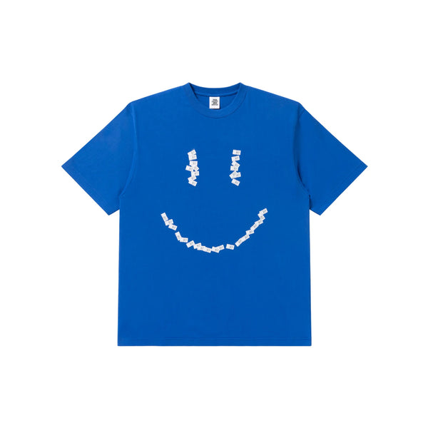PRICE LABEL SMILE TEE BLUE