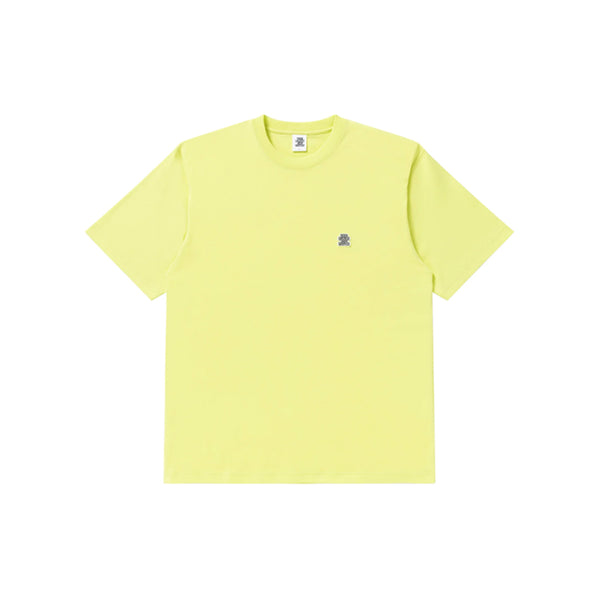Small OG Label Tee, Lime Yellow