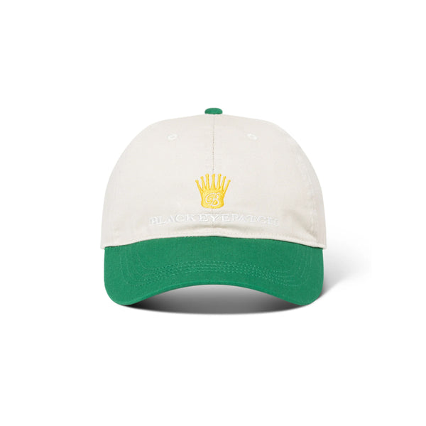 ROYAL CROWN LOGO CAP OFF WHITE/GREEN