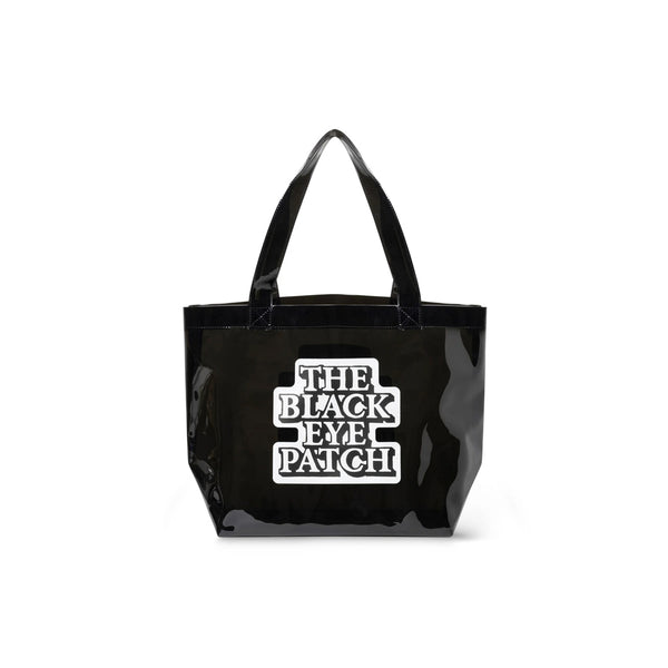 OG LABEL PVC BIG TOTE BLACK