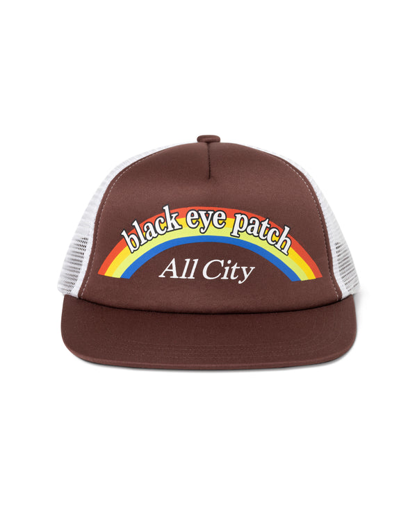 ALL CITY YOUTH MESH CAP BROWN