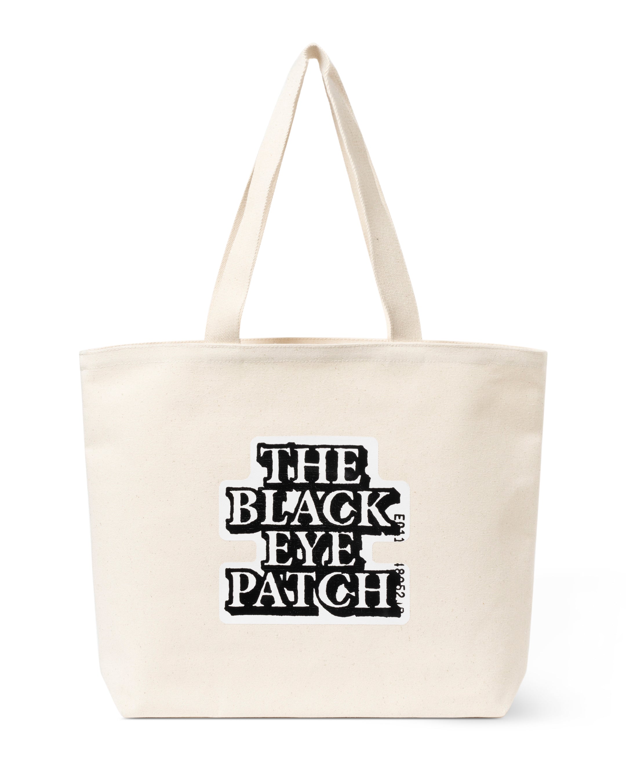 OG LABEL TOTE BAG LARGE WHITE – BlackEyePatch