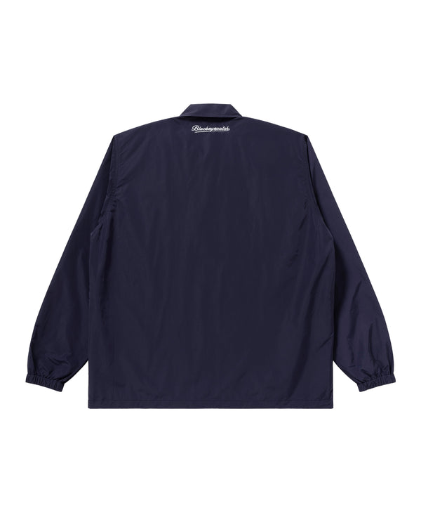 HANDLE WITH CARE COACH JACKET NAVY