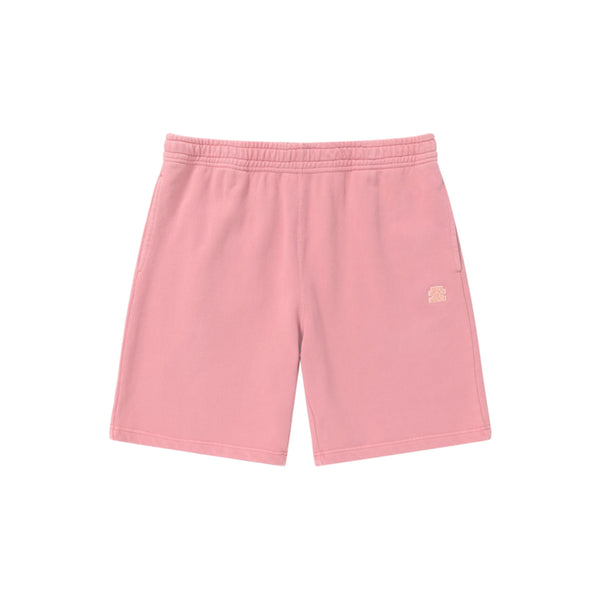 Pigment Dyed Small OG Label Sweat Shorts Pink