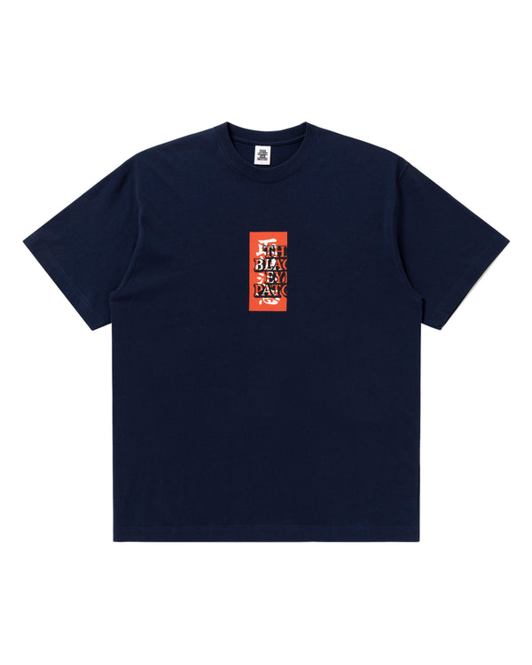 HANDLE WITH CARE TEE NAVY