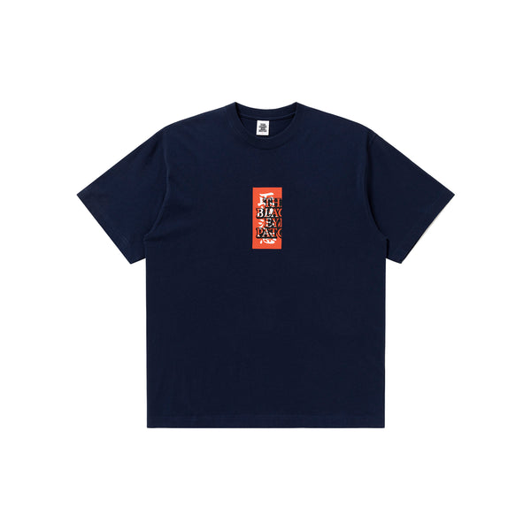 HANDLE WITH CARE TEE NAVY