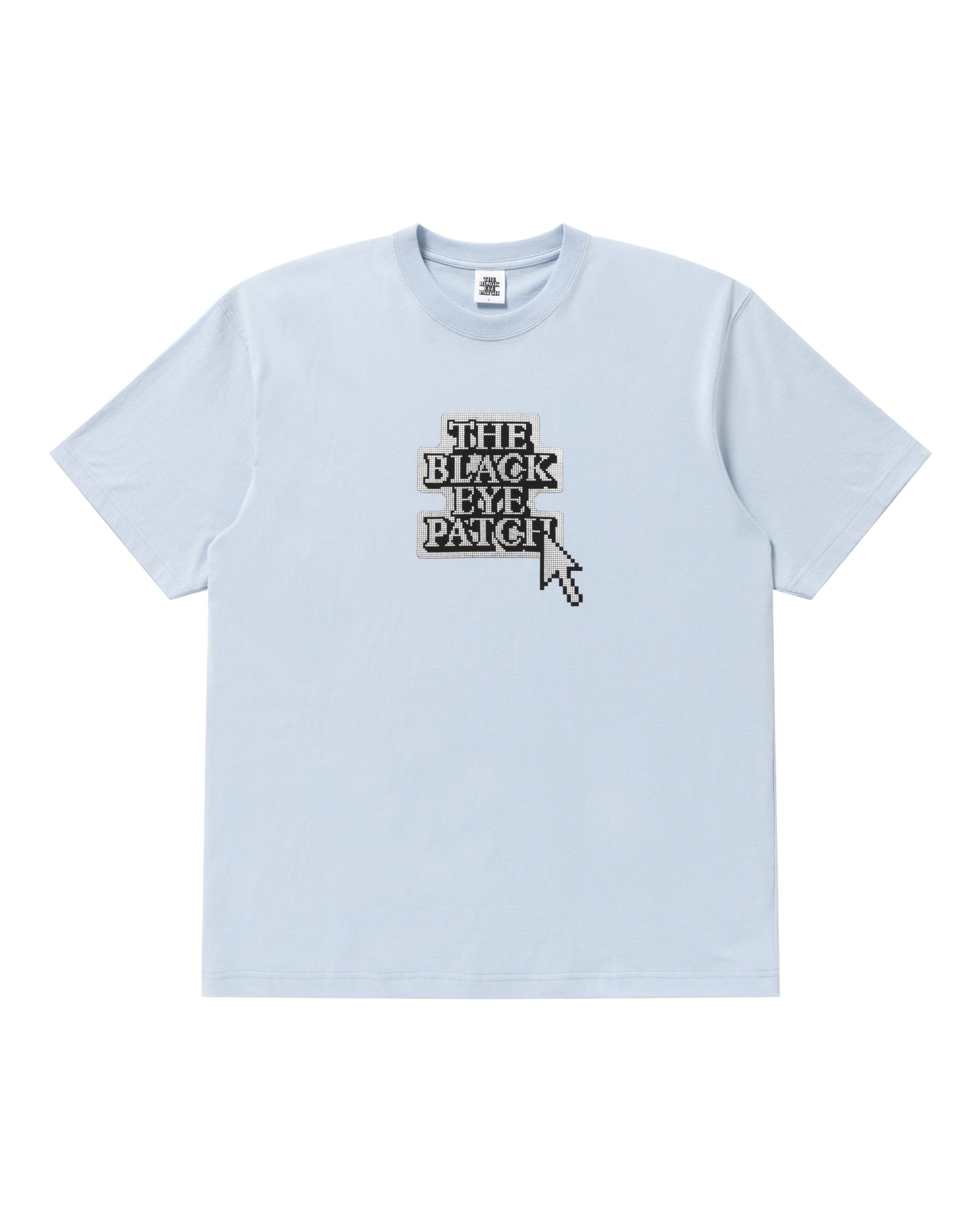 black eye patch OG LABEL TEE blue - Tシャツ/カットソー(半袖/袖なし)