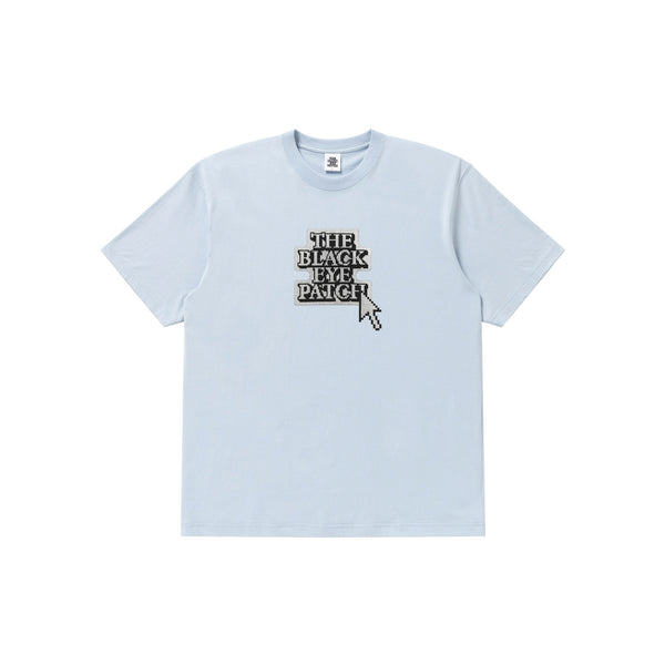 CLICK OG LABEL TEE LIGHT BLUE