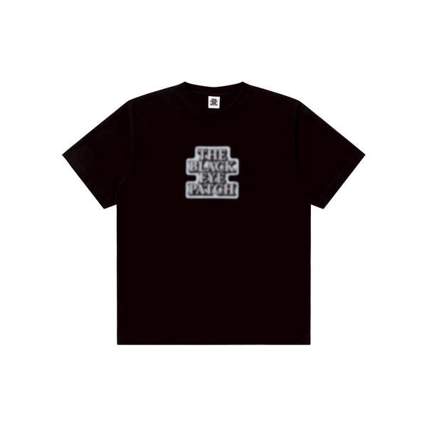 BLURRED OG LABEL TEE BLACK