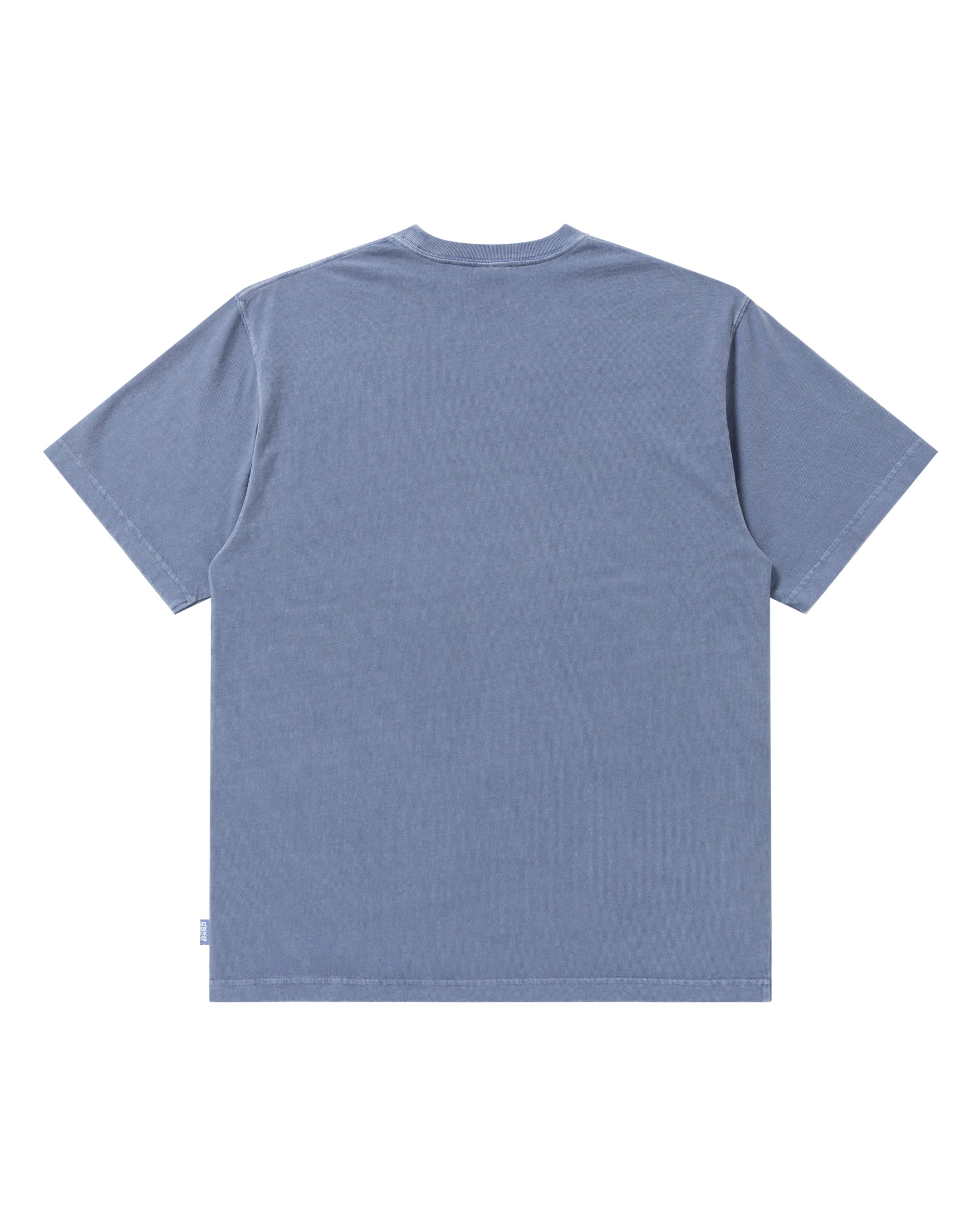 black eye patch OG LABEL TEE blue - Tシャツ/カットソー(半袖/袖なし)
