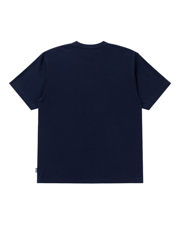 SMALL OG LABEL DECO TEE NAVY