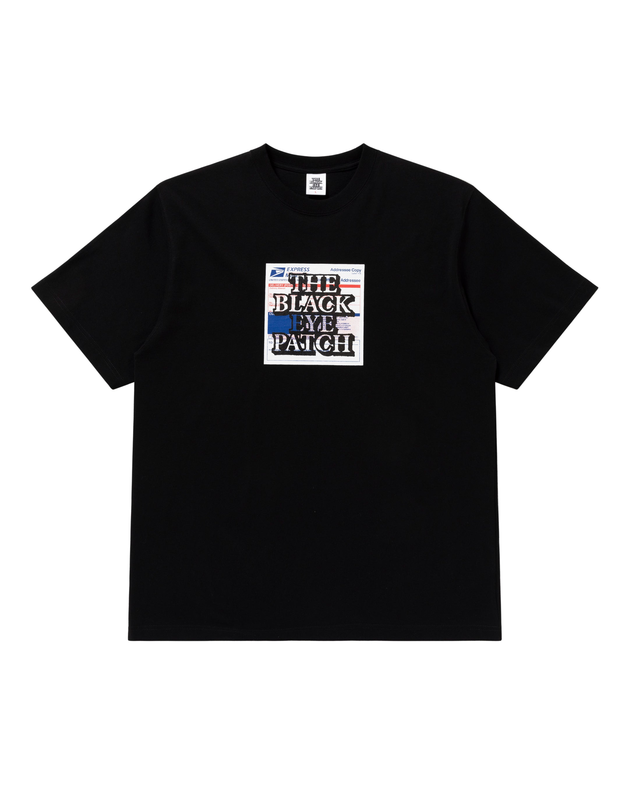 PRIORITY LABEL TEE BLACK