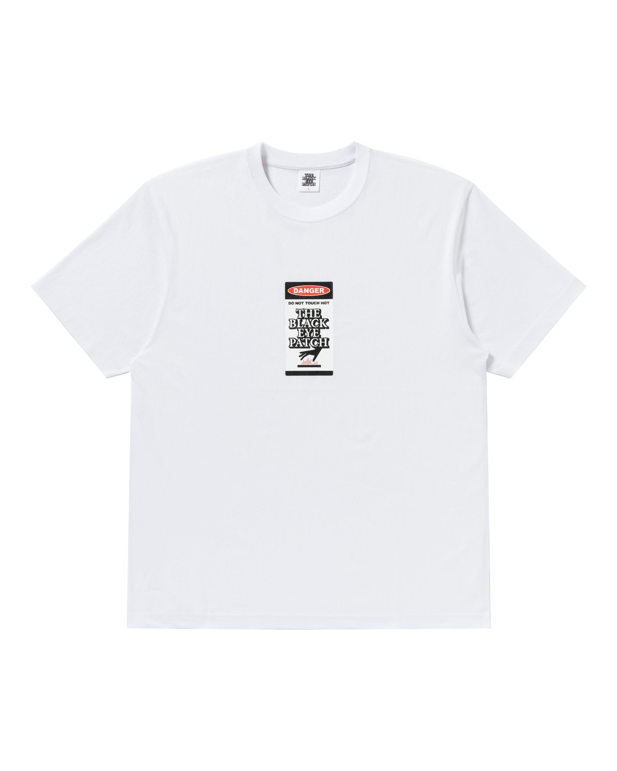 DANGER HOT LABEL TEE WHITE XLサイズ - Tシャツ/カットソー(半袖/袖なし)