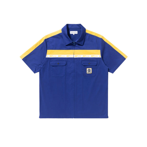 Genuine Product Racing Work Shirt, Blue