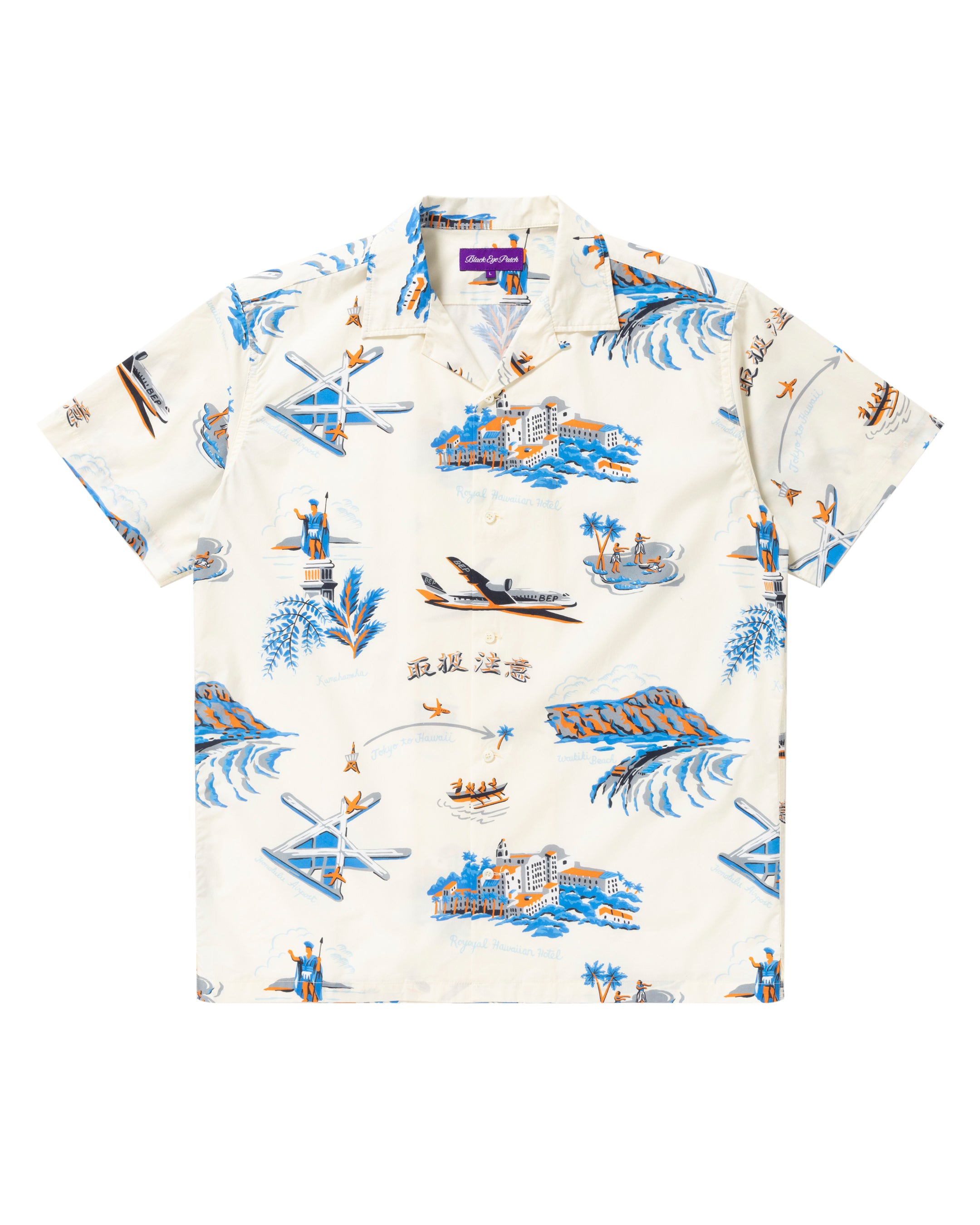 SOUVENIR ALOHA SHIRT OFF WHITE