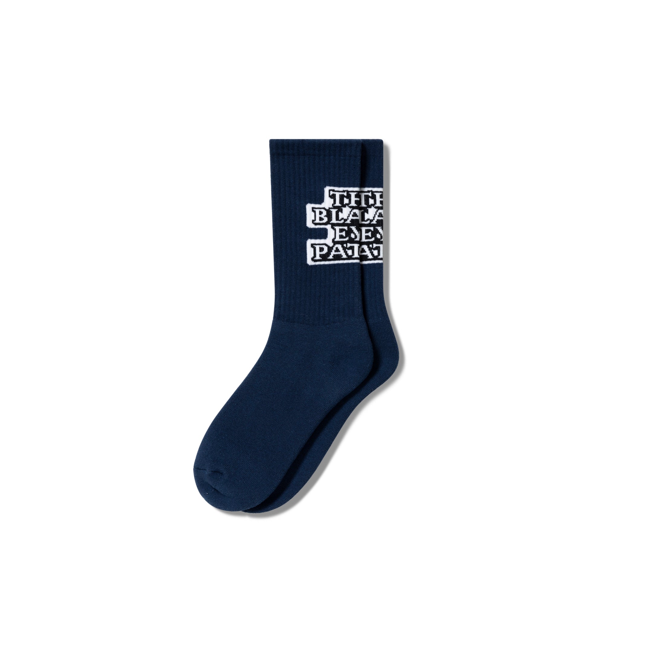 OG LABEL SOCKS NAVY – BlackEyePatch