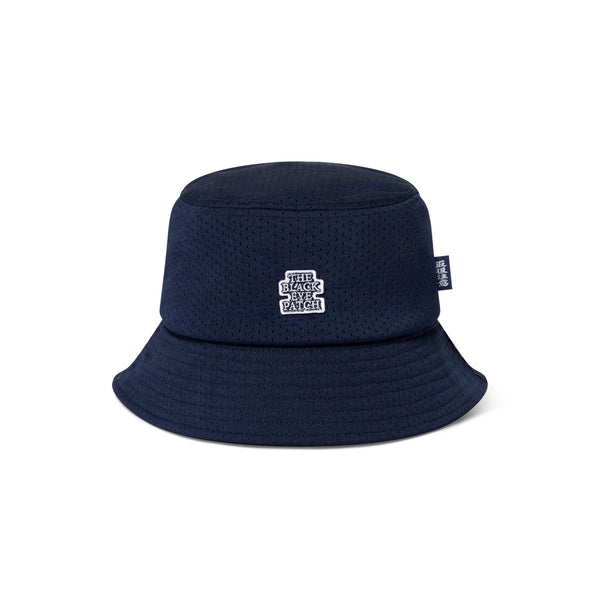 SMALL OG LABEL MESH BUCKET HAT NAVY