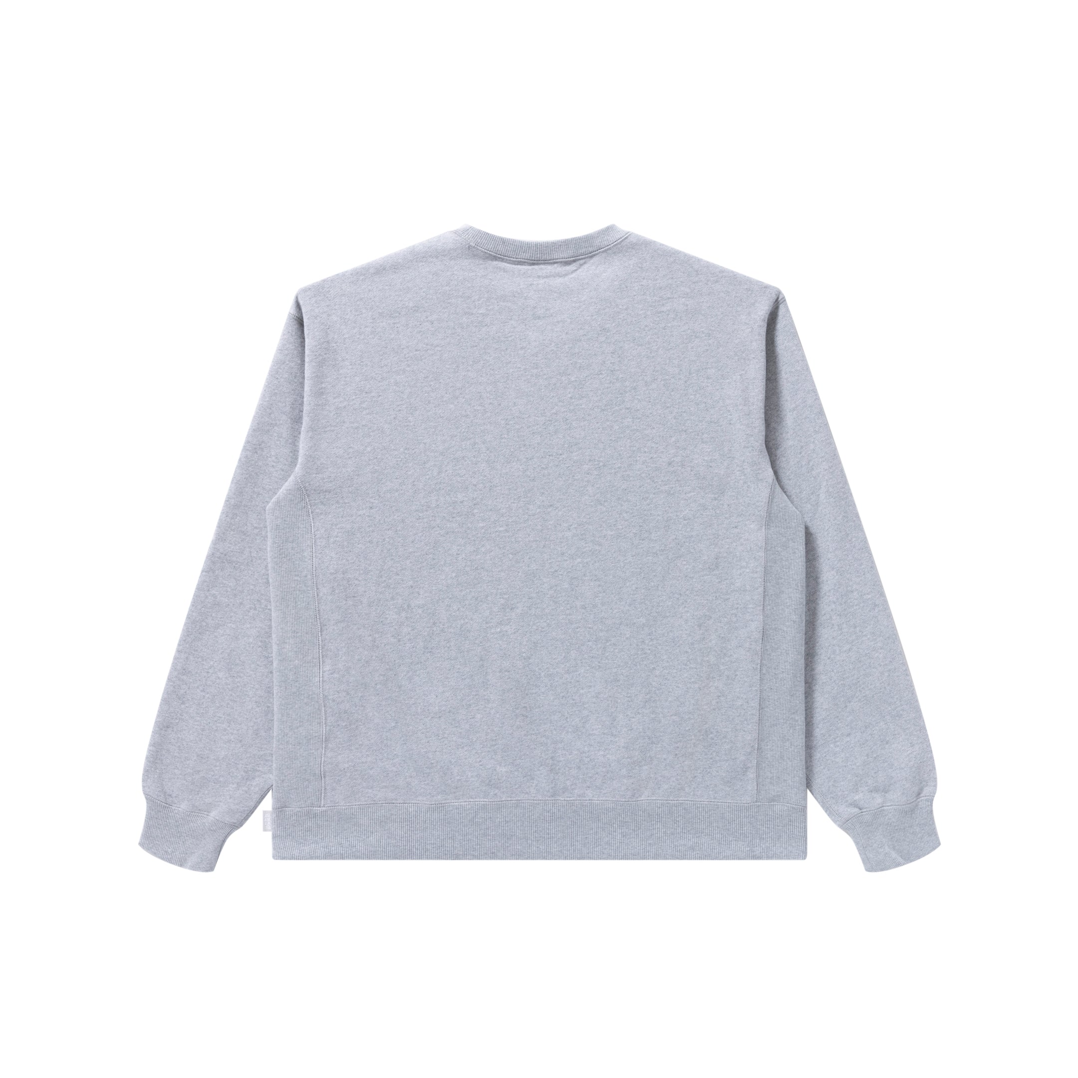 TIMES LOGO CREW SWEAT HEATHER GRAY – BlackEyePatch