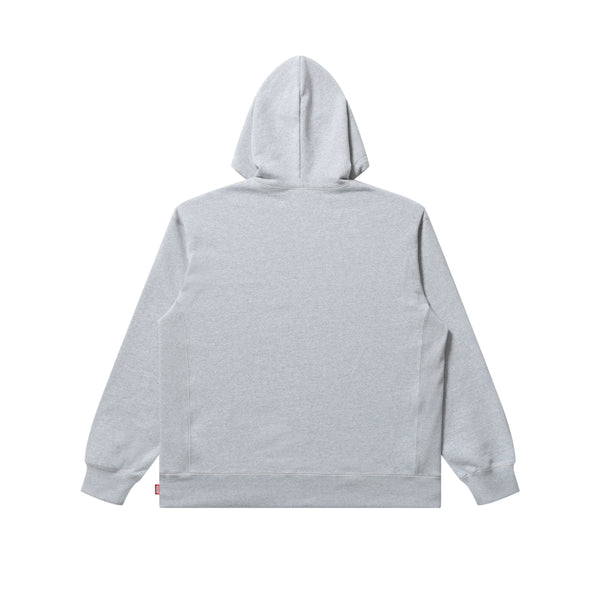 HWC FLAME LOGO HOODIE HEATHER GRAY