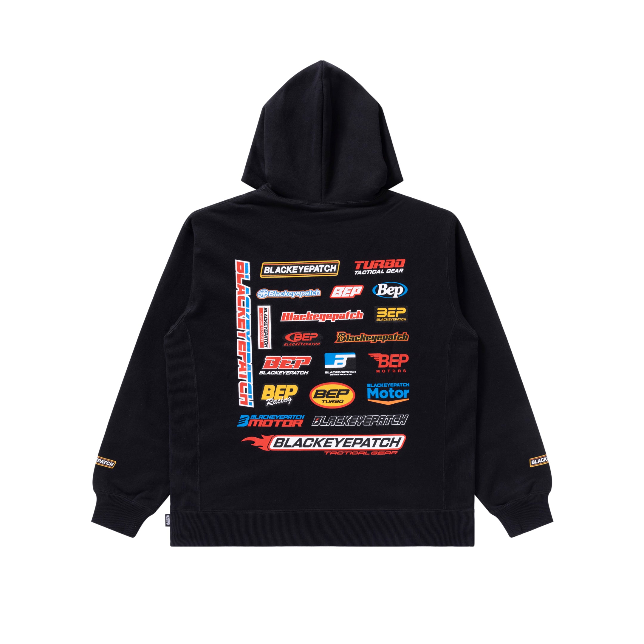 MOTORSPORT HOODIE BLACK – BlackEyePatch