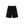 TACTICAL LOGO CARGO SWEAT SHORTS BLACK